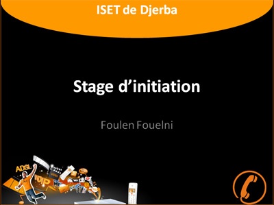 11 Exemples de diaporama Powerpoint pour soutenance de stage d'entreprise 10 powerpoint orange