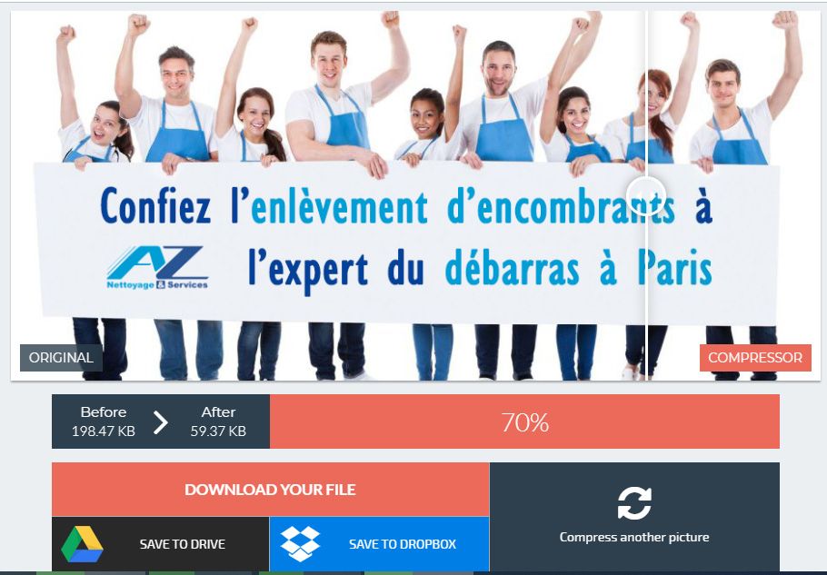 Les 10 meilleures solutions pour optimiser les images utilisées dans les sites web 4 compression image