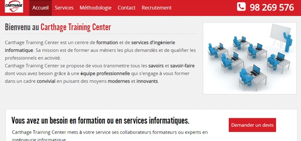carthage training center com